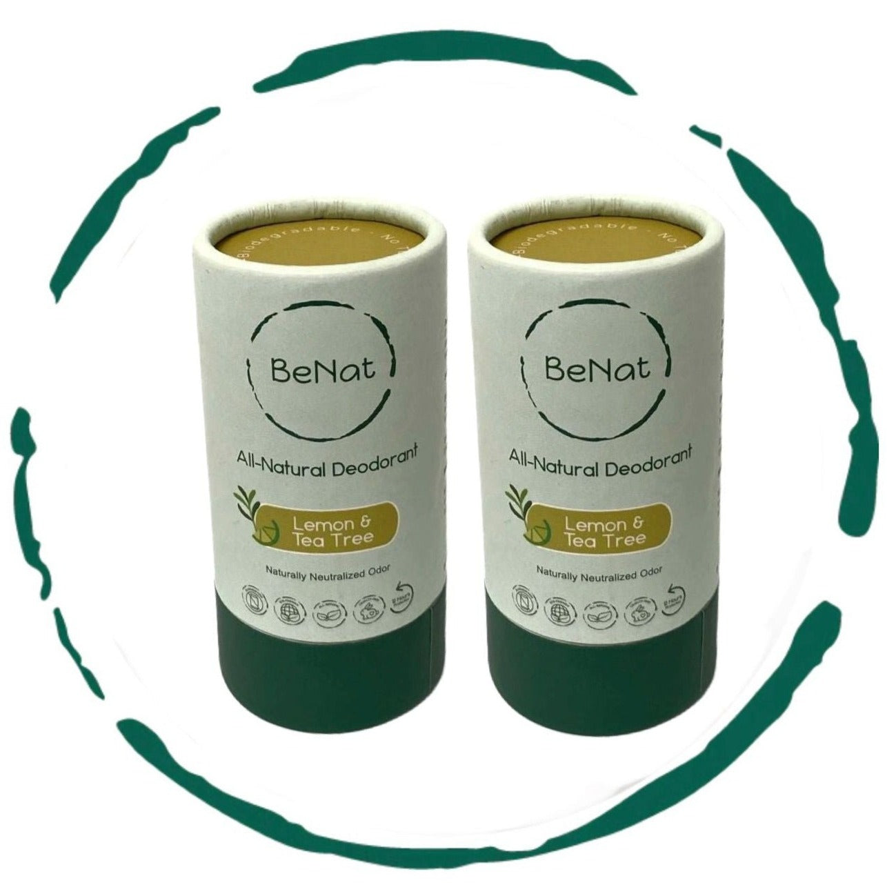 2-Pack All-Natural, Plastic-Free Deodorants-0