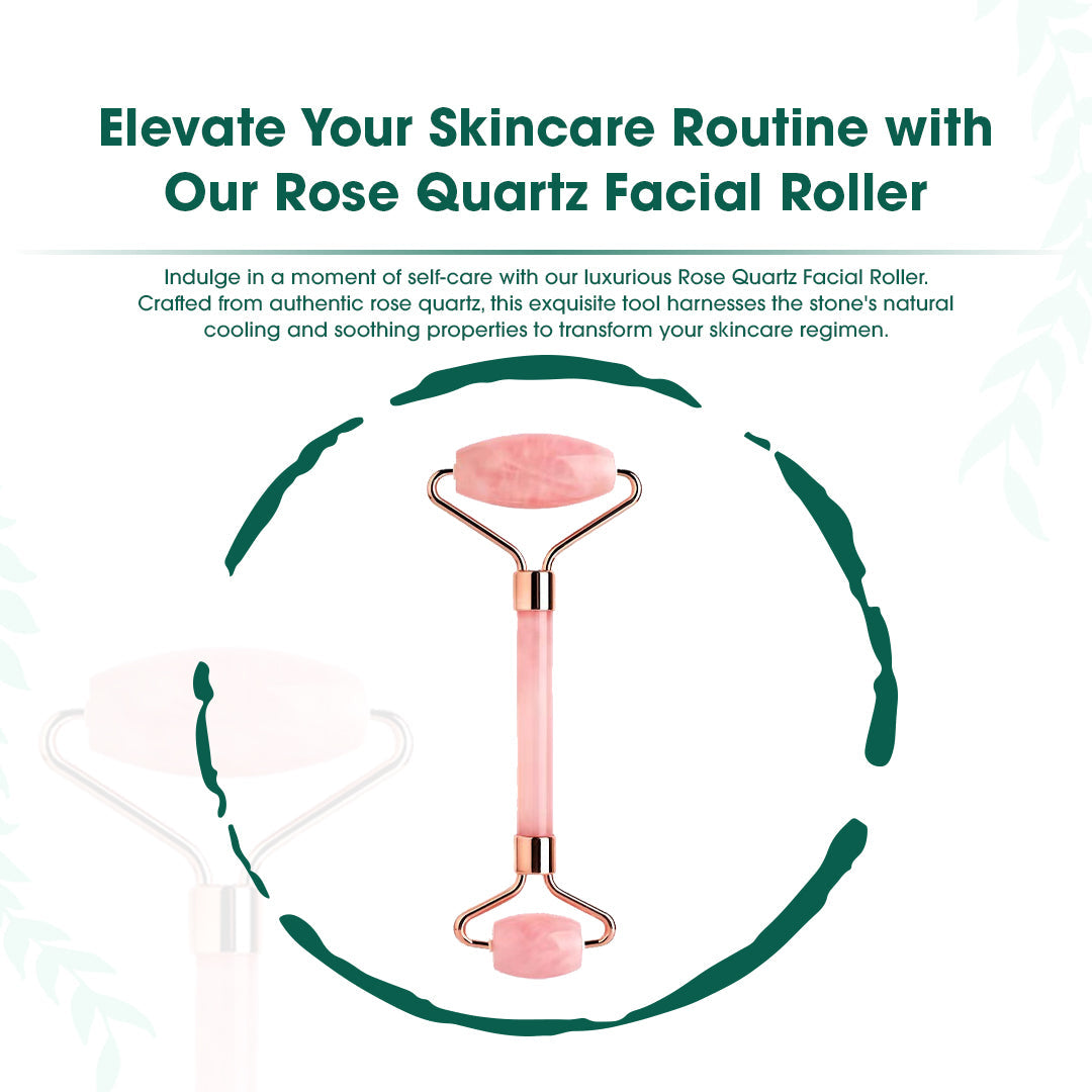 Rose Quartz Face Roller-1