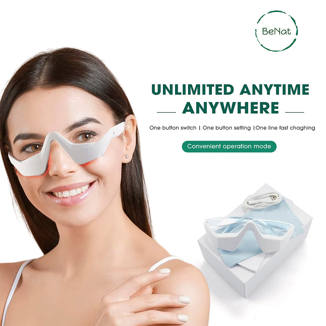 Under-Eye Red Light Therapy Skin Rejuvenation and Relaxation Massager-4